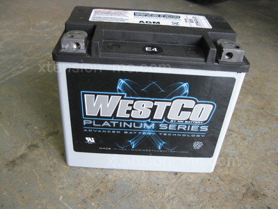 ウエストコ いじれ WESTCO バッテリー Platinum 12V／18Ah HARLEY 